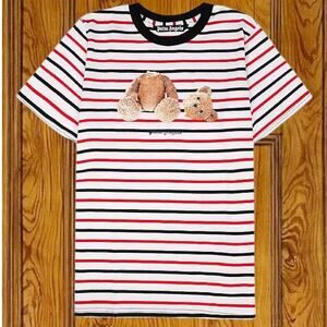 Palm Angels Striped T-Shirt Men's